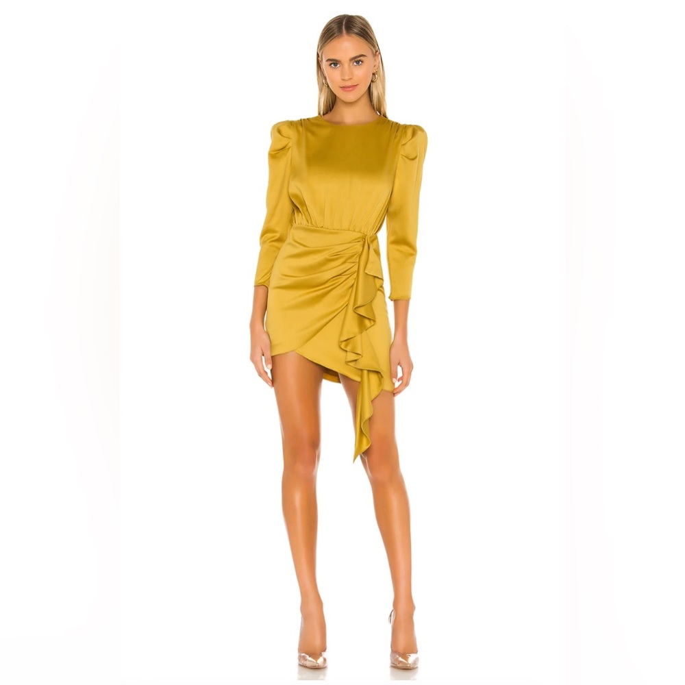 NBD Pandora Dress in Gold - Size Small - Excellent Condition